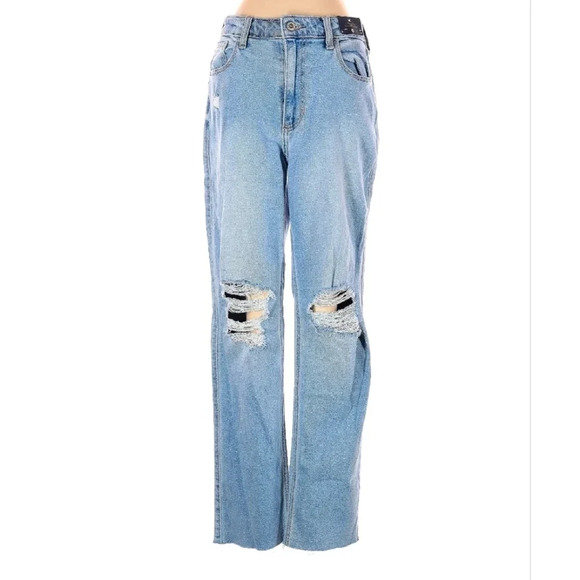 Hollister Denim - Hollister Women's Jeans Straight Leg High Waist Size 26/3 NWT